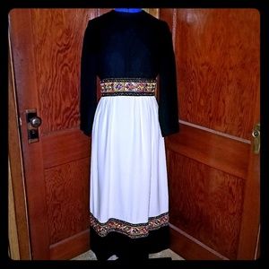 Vintage BOHO 1970s Dress